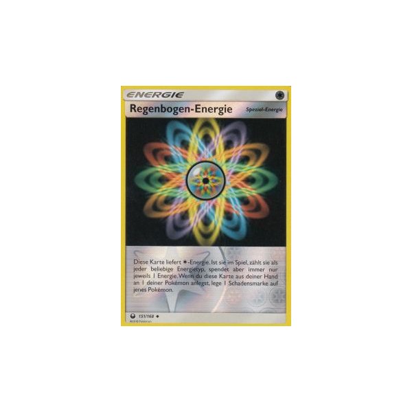 Regenbogen-Energie 151/168 REVERSE HOLO