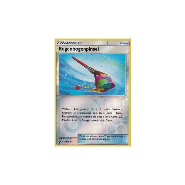 Regenbogenpinsel 141/168 REVERSE HOLO