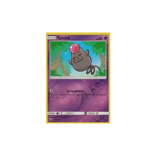 Spoink 059/168 REVERSE HOLO