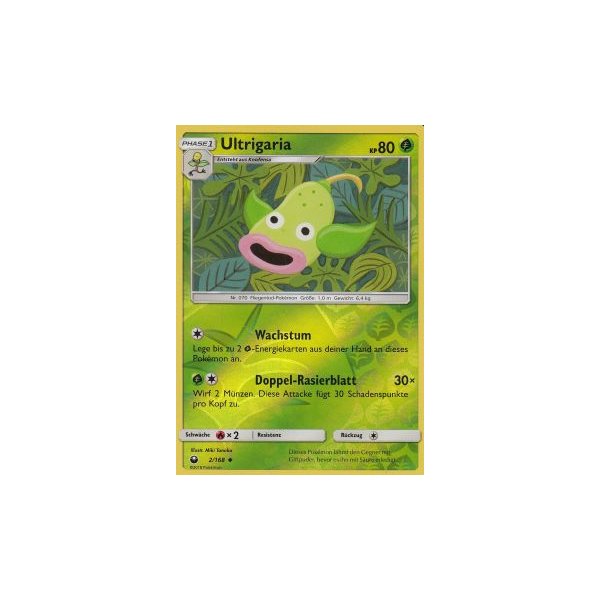 Ultrigaria 002/168 REVERSE HOLO