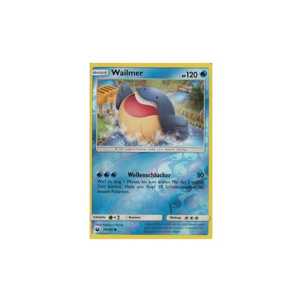 Wailmer 039/168 REVERSE HOLO