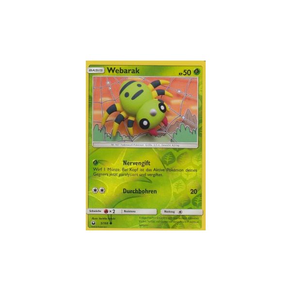 Webarak 005/168 REVERSE HOLO