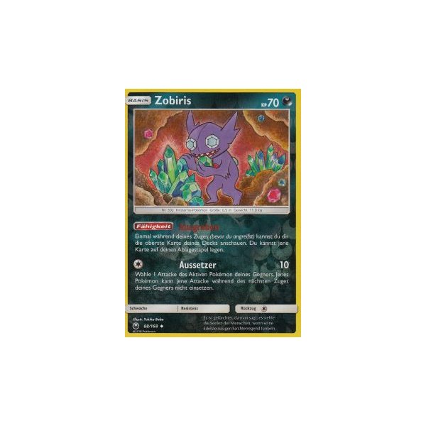 Zobiris 088/168 REVERSE HOLO