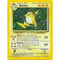 Raichu HOLO BESPIELT