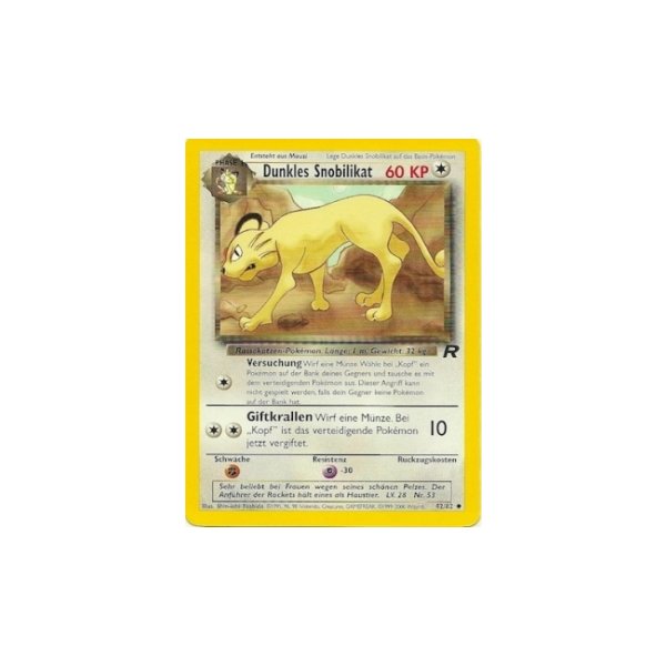 Dunkles Snobilikat BESPIELT