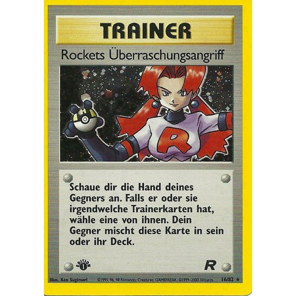 Rockets &Uuml;berraschungsangriff HOLO BESPIELT