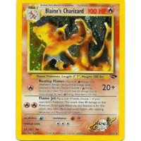 Blaine's Charizard HOLO BESPIELT