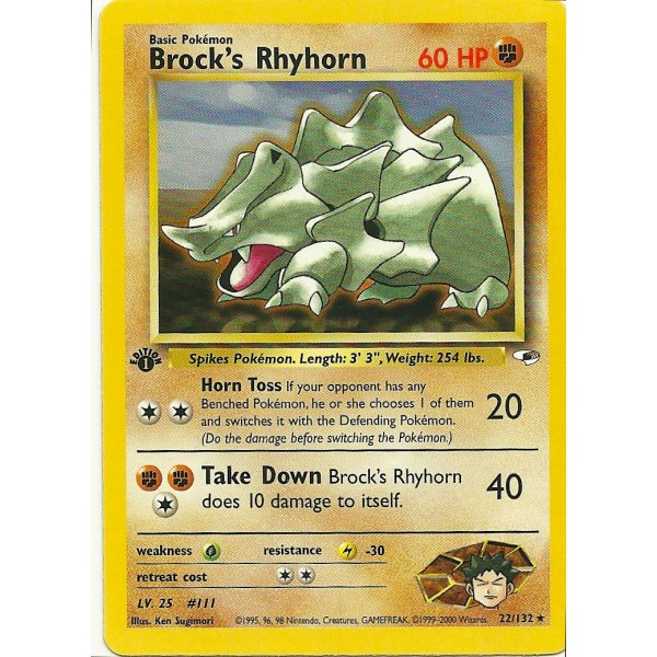 Brocks Rhyhorn BESPIELT
