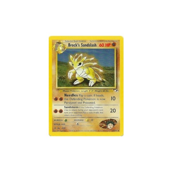 Brocks Sandslash BESPIELT