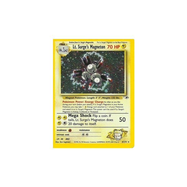 Lt. Surges Magneton HOLO BESPIELT