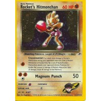 Rocket's Hitmonchan HOLO BESPIELT