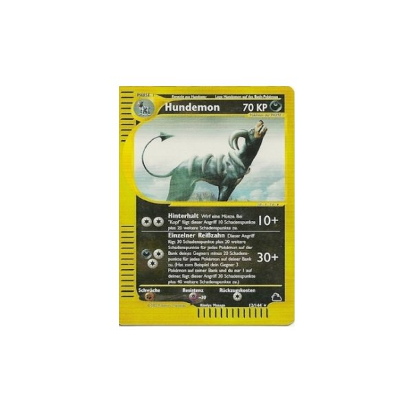 Hundemon 12/144 HOLO BESPIELT