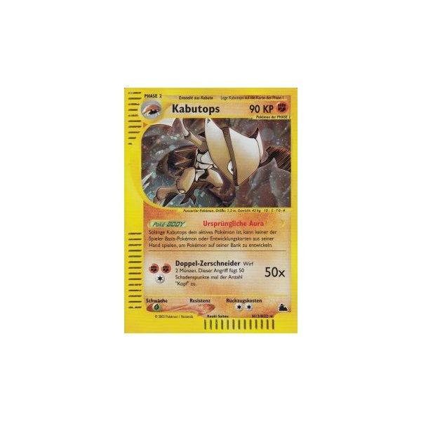 Kabutops H13/32 HOLO BESPIELT