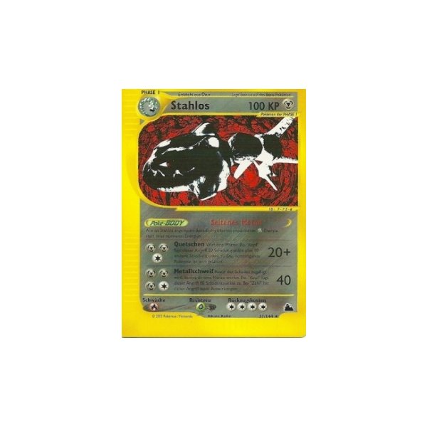 Stahlos 31/144 BESPIELT