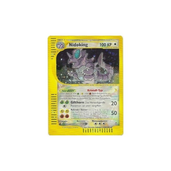 Nidoking 150/147 HOLO BESPIELT