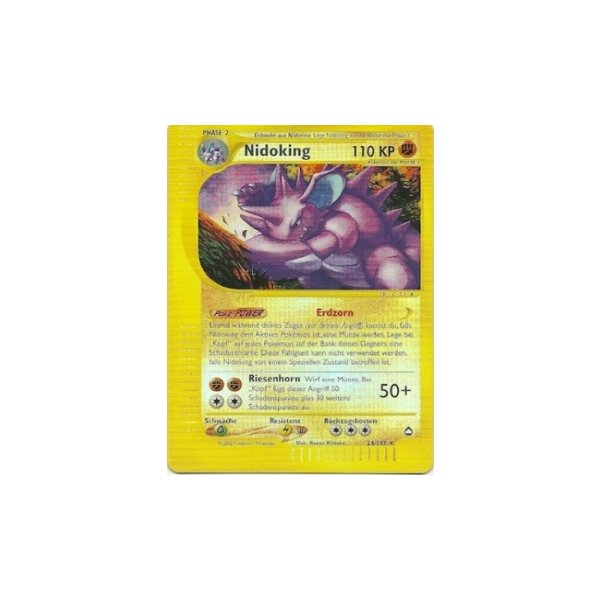 Nidoking 24/147 HOLO BESPIELT