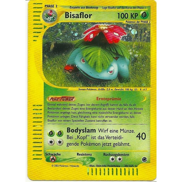 Bisaflor 30/165 HOLO BESPIELT