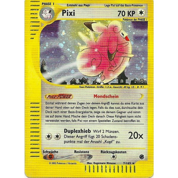 Pixi 7/165 HOLO BESPIELT