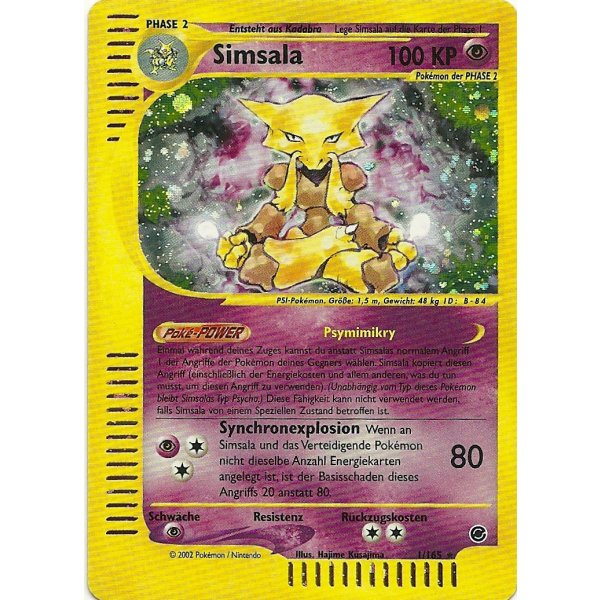 Simsala 1/165 HOLO BESPIELT