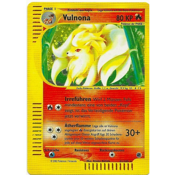 Vulnona 21/165 HOLO BESPIELT