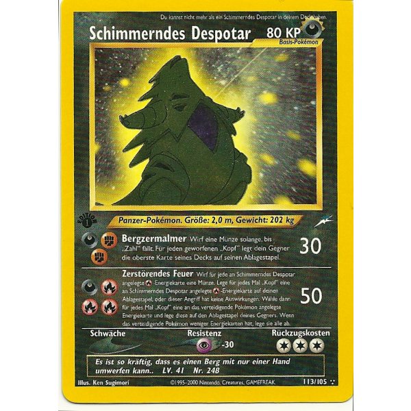 Schimmerndes Despotar BESPIELT