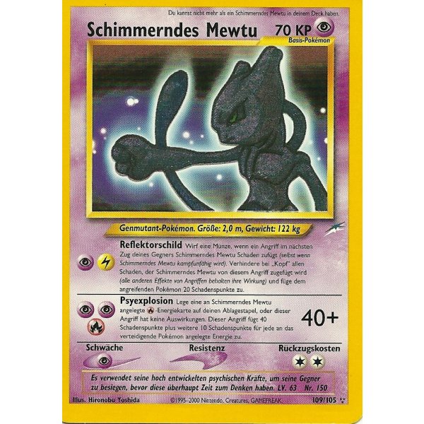 Schimmerndes Mewtu BESPIELT