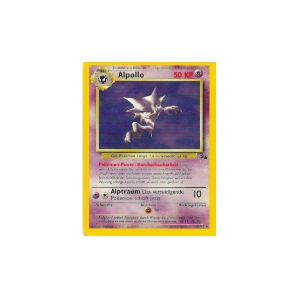 Alpollo 1. Auflage BESPIELT