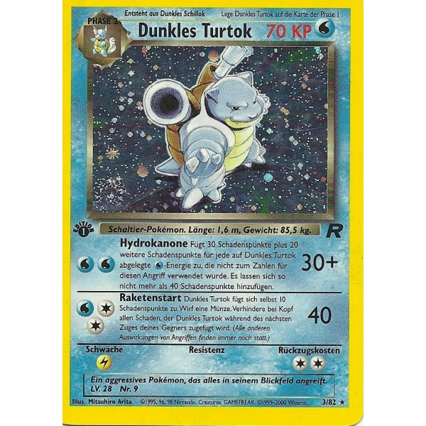 Dunkles Turtok HOLO 1. Auflage BESPIELT