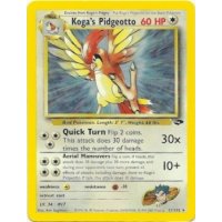Kogas Pidgeotto 1. Auflage BESPIELT