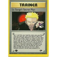 Lt. Surges Secret Plan 1. Auflage BESPIELT