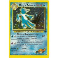 Misty's Golduck HOLO 1. Auflage BESPIELT
