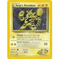 Lt. Surges Electabuzz 27/132 1. Auflage BESPIELT