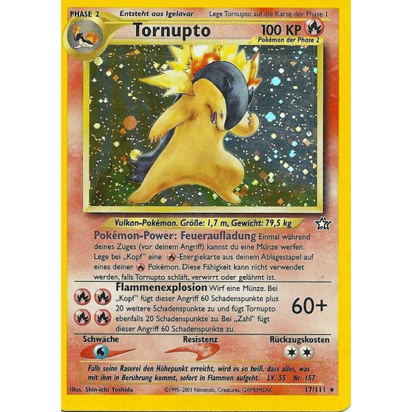 Tornupto 17/111 HOLO 1. Auflage BESPIELT