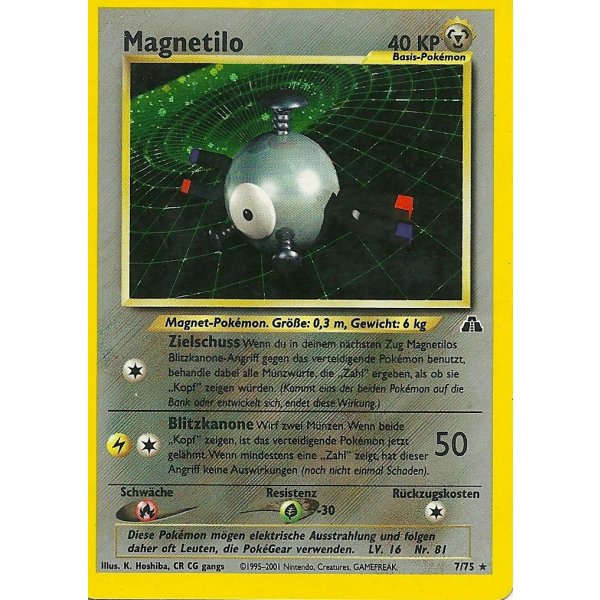 Magnetilo 7/75 HOLO 1. Auflage BESPIELT