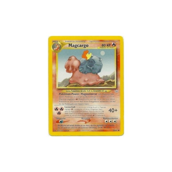 Magcargo 1. Auflage BESPIELT