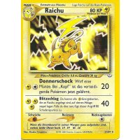 Raichu 1. Auflage BESPIELT