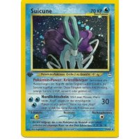 Suicune 14/64 HOLO 1. Auflage BESPIELT