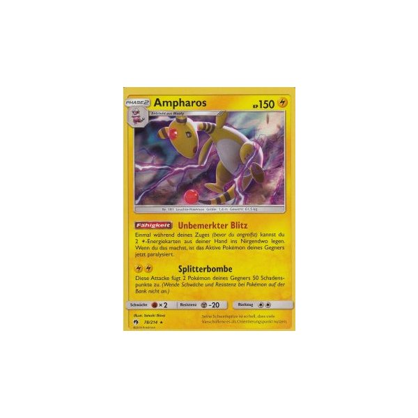 Ampharos 078/214 HOLO