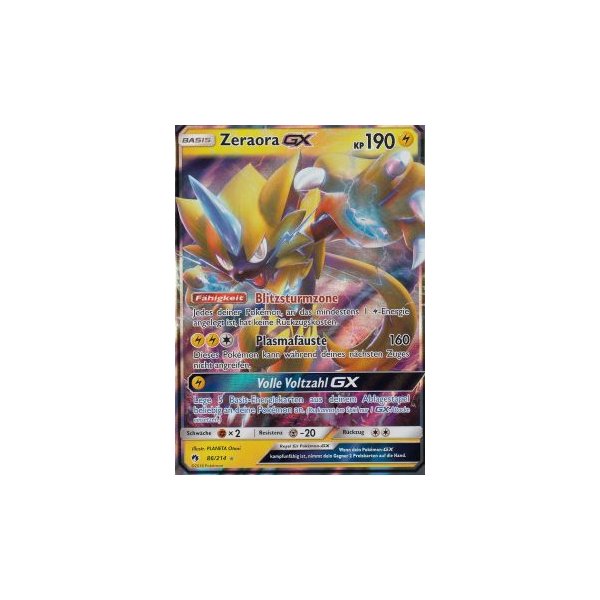 Zeraora-GX 086/214 HOLO
