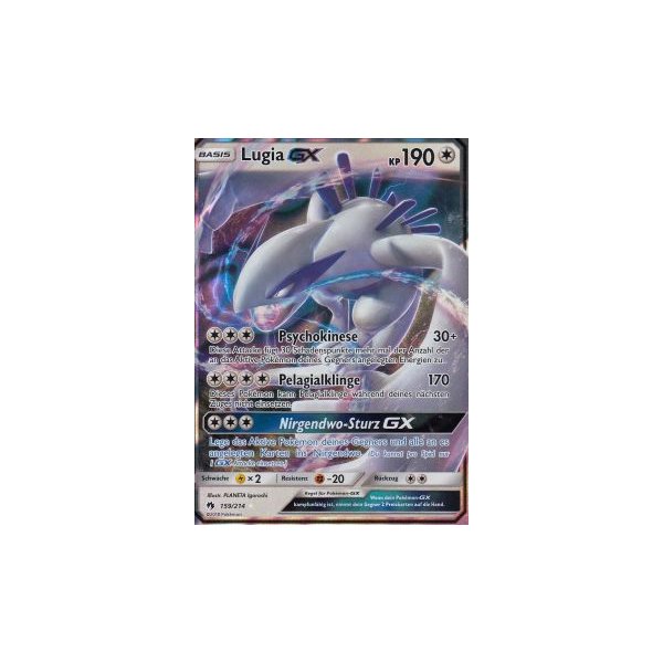 Lugia-GX 159/214 HOLO