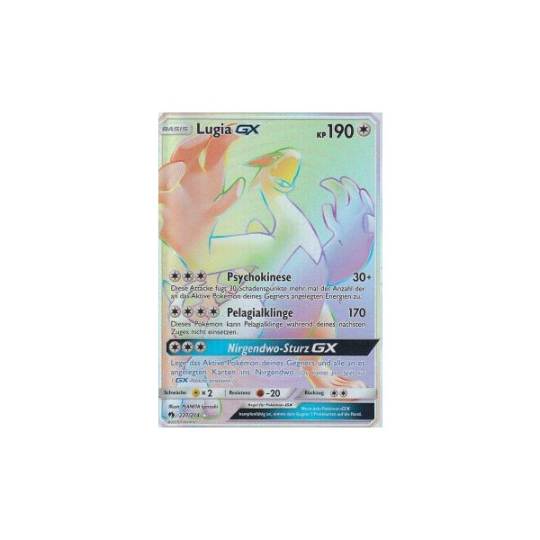 Lugia-GX 227/214 RAINBOW