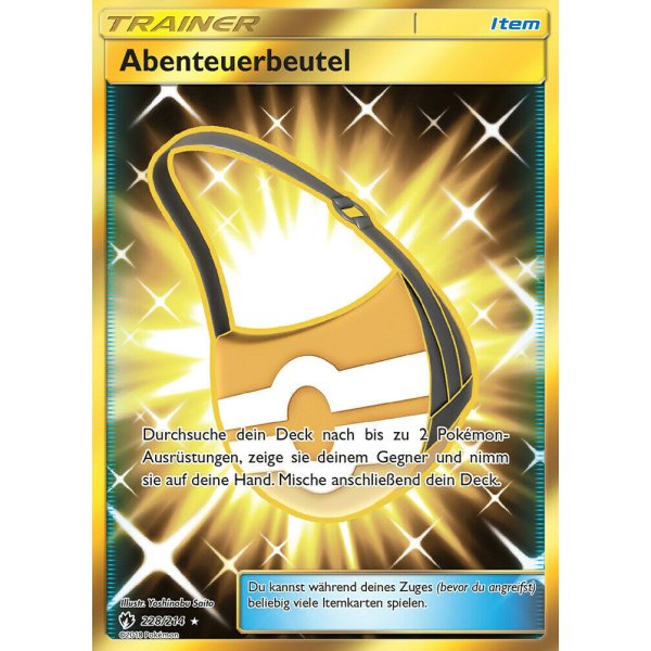 Abenteuerbeutel 228/214 GOLDRAND