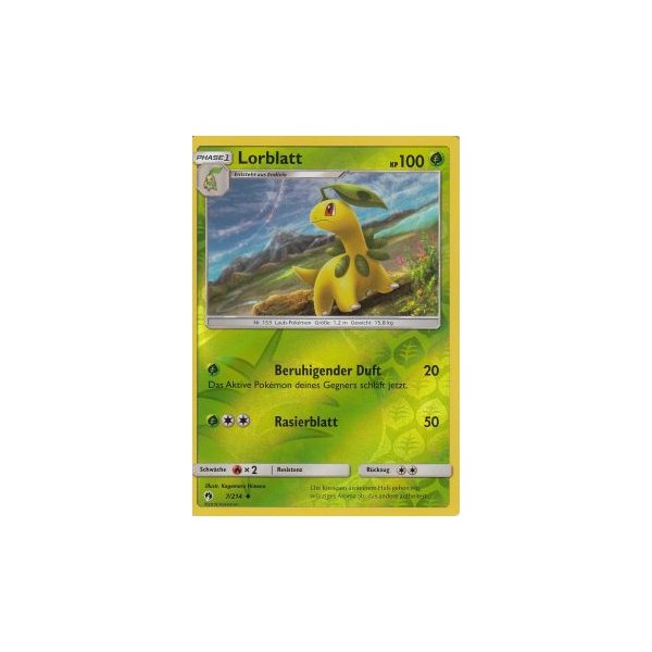 Lorblatt 007/214 REVERSE HOLO