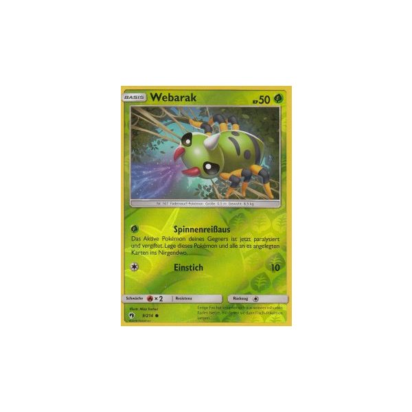 Webarak 009/214 REVERSE HOLO