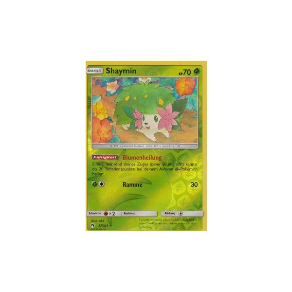 Shaymin 033/214 REVERSE HOLO