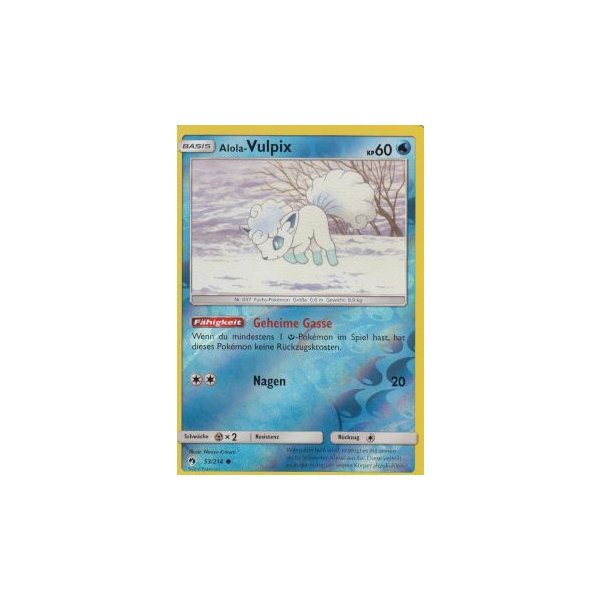 Alola-Vulpix 053/214 REVERSE HOLO