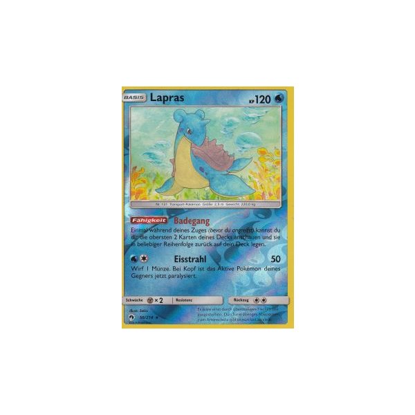 Lapras 056/214 REVERSE HOLO