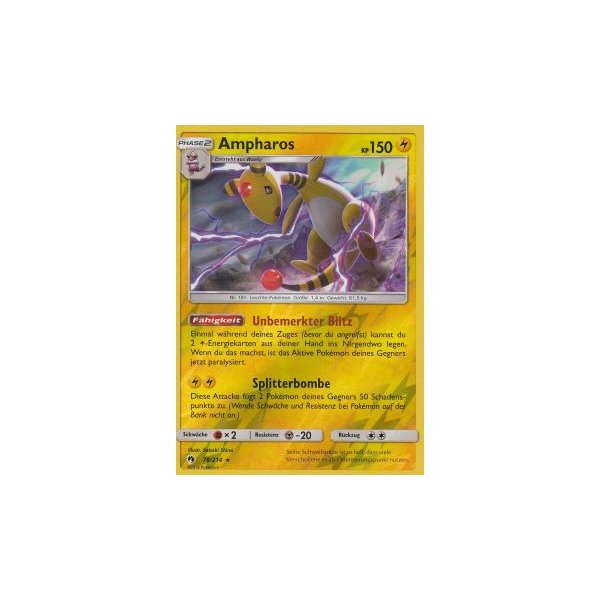 Ampharos 078/214 REVERSE HOLO