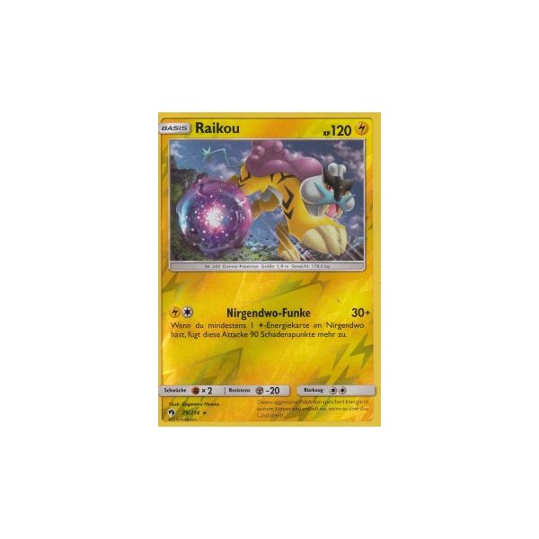 Raikou 079/214 REVERSE HOLO