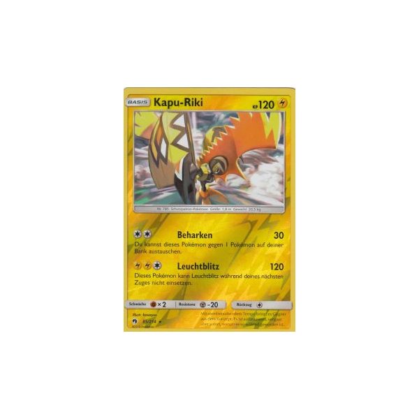 Kapu-Riki 085/214 REVERSE HOLO